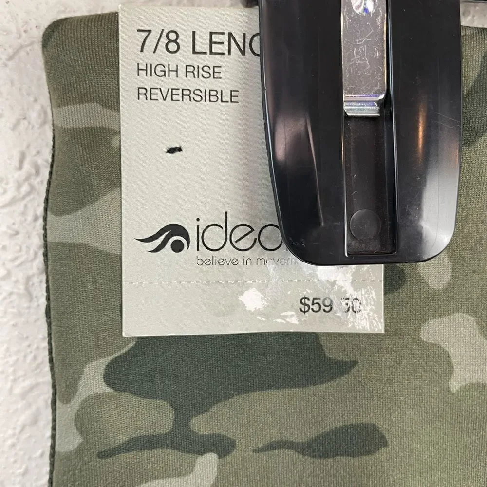 NWT Ideology Camo Athletic 7/8 Length High Rise Leggings Size M